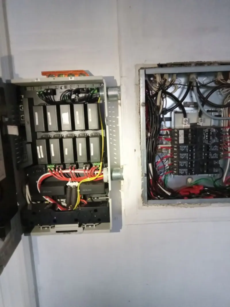 Electrical panel upgrade completed for Indoor Lighting Installation in Waynesboro
